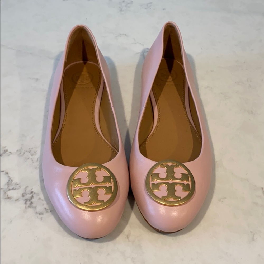 Pink Tory Burch Flats